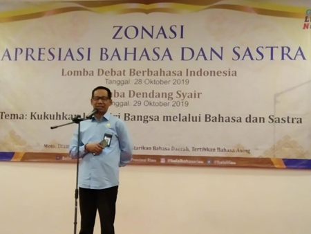 Balai Bahasa Riau Gelar Lomba Dendang Syair 